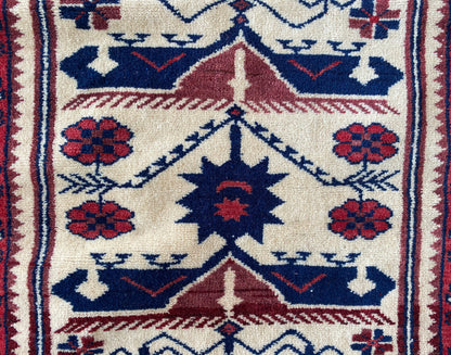 Yagcibedir Rug, 2x7 Vintage Runner Rug