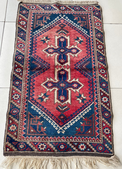 Dosemealti Rug, 2x4 Vintage Rug