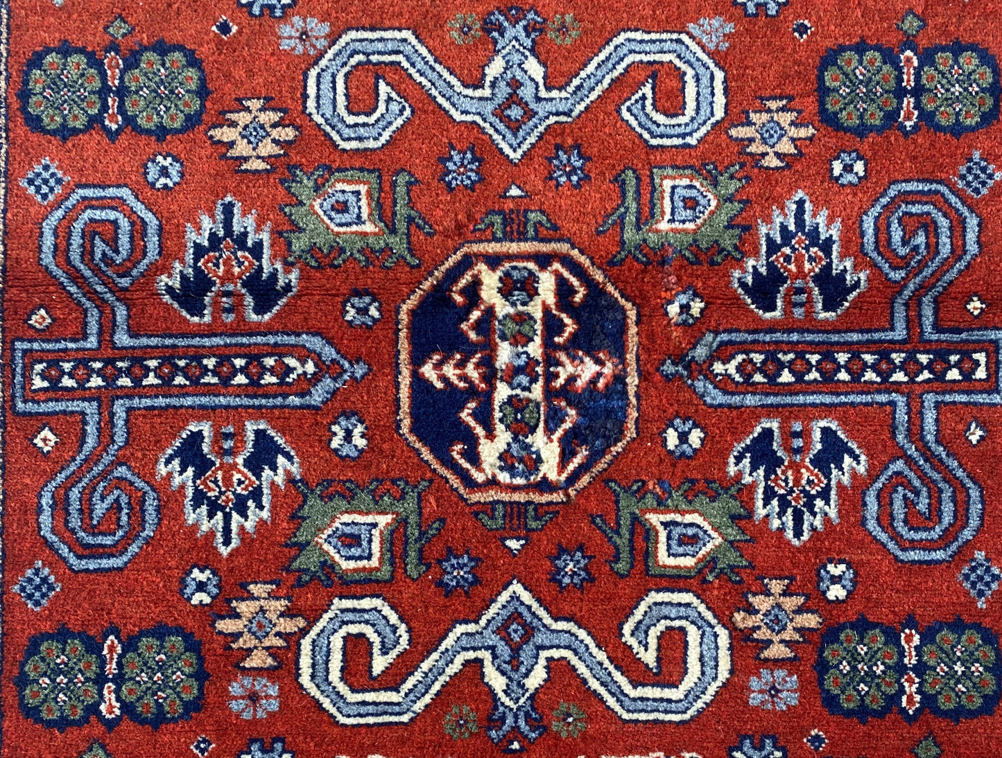 Old Prepedil Rug from Caucasus, 4x6 Caucasus Rug, Collection Piece