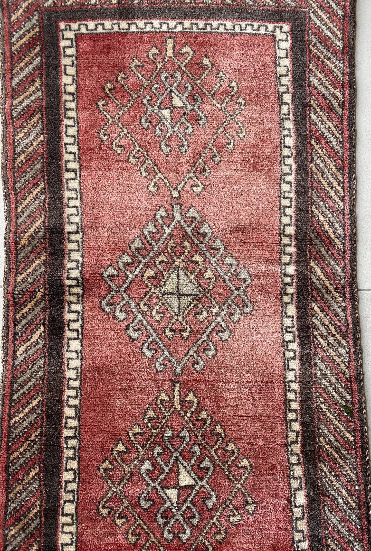 Anatolian Oriental Prayer Rug