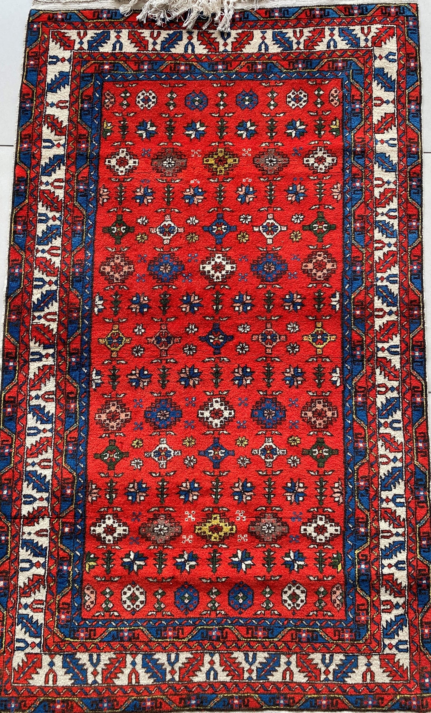 Antique Caucasus Derbent Rug