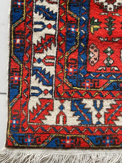 Antique Caucasus Derbent Rug