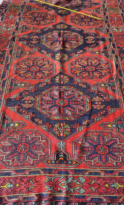 Magnificent old Caucasus Sumak, Old Russian Sumak, Daghestan Sumak, 6x10 ft Sumak