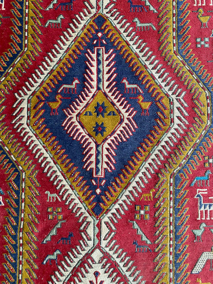 Shahsavan Sumak Runner Rug