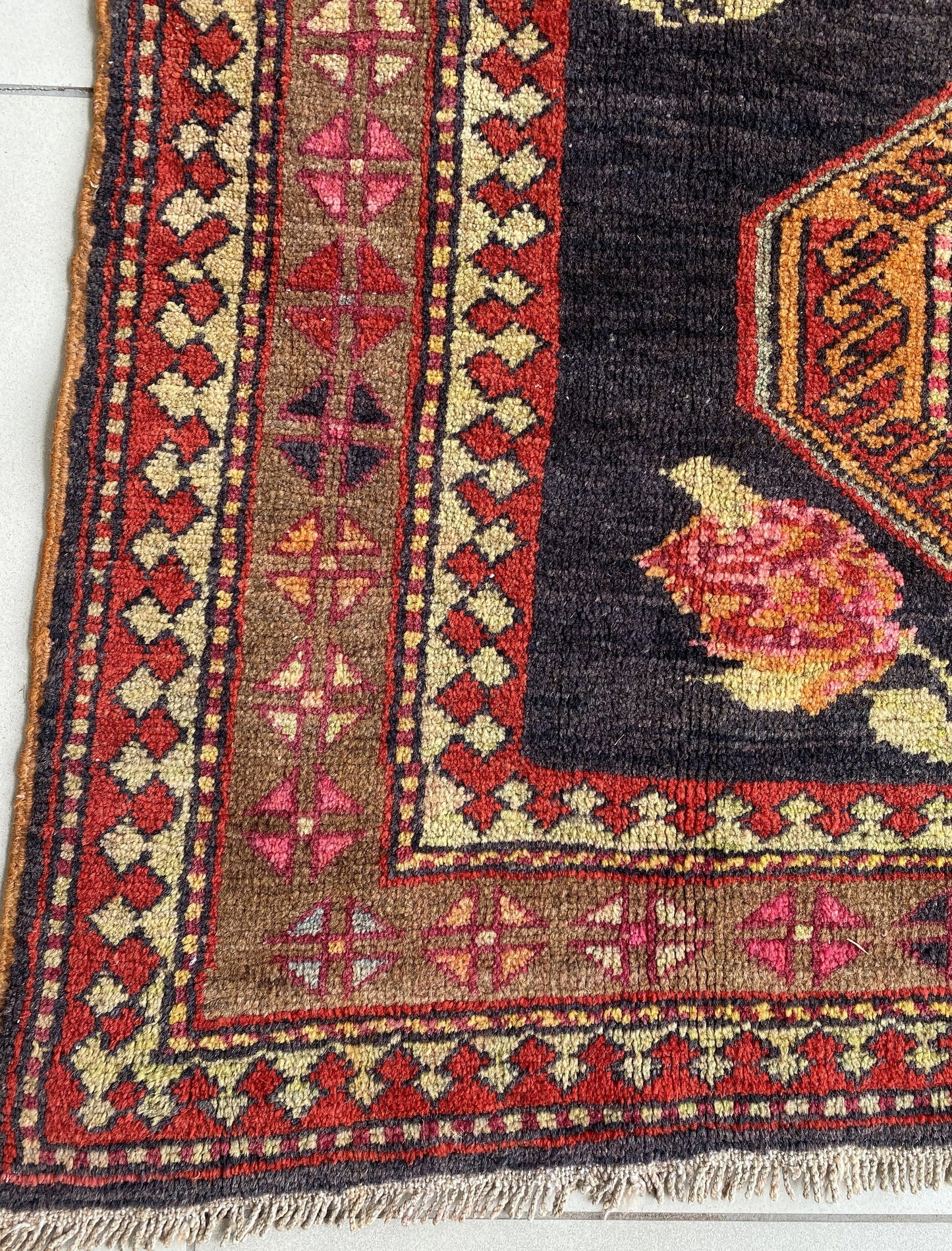 Antique Karabagh Rug, 5x10 Rug