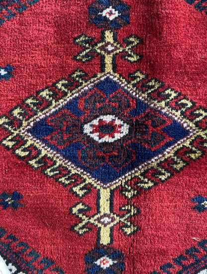 Small Sized Vintage Dosemealti Rug