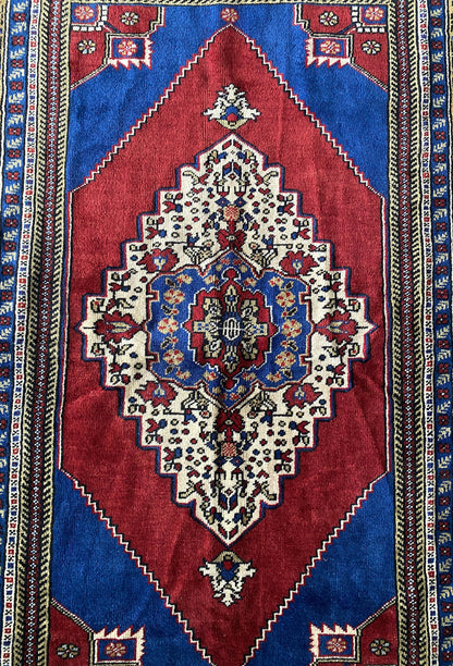 Vintage Turkish Rug,Anatolian Handmade Rug,Taspinar Carpet,Kayseri Rug,Central Anatolia Rug,Wool Rug,5x7 ft Rug