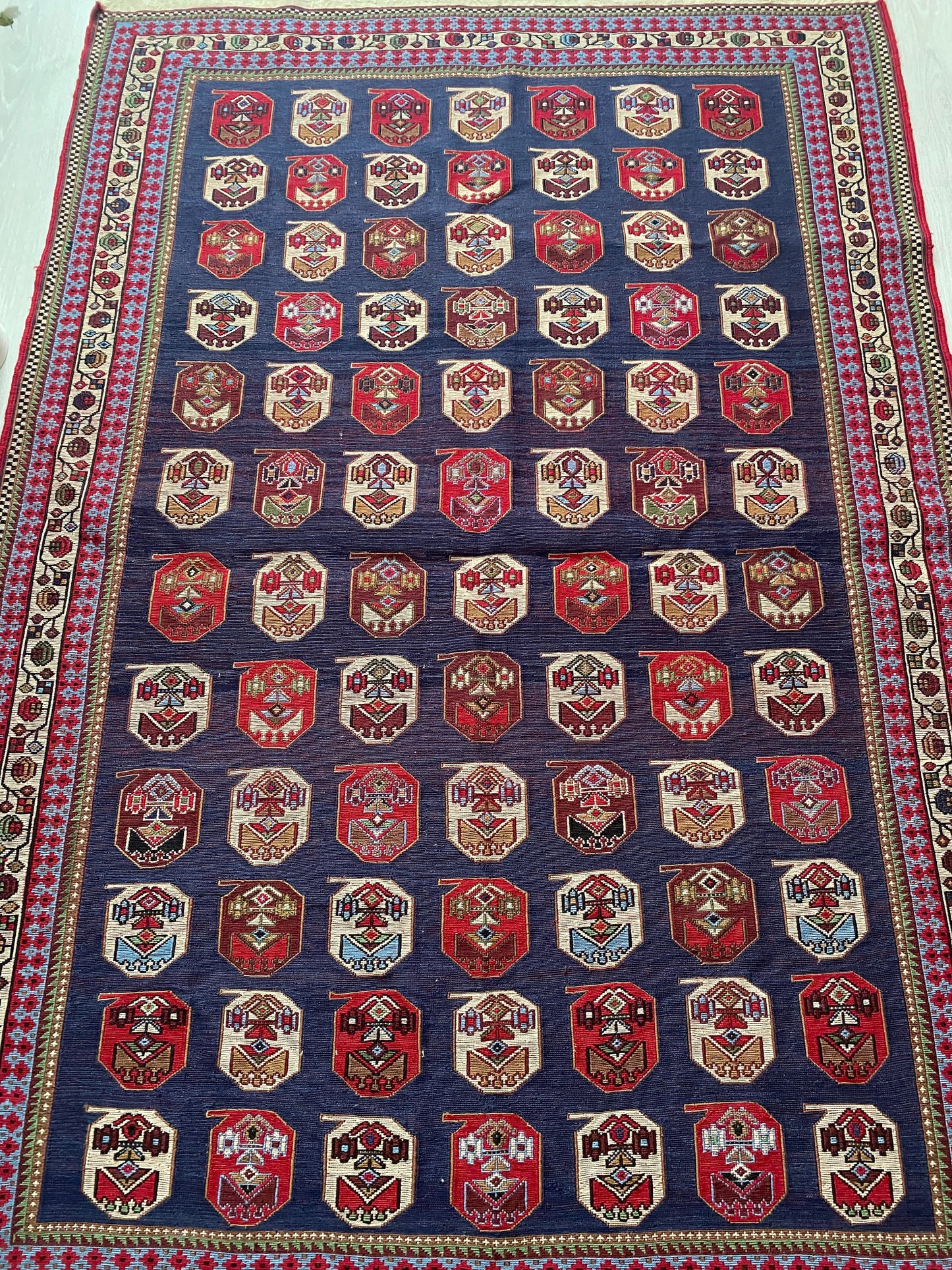 Afshar Rug, 4x6 Vintage Rug