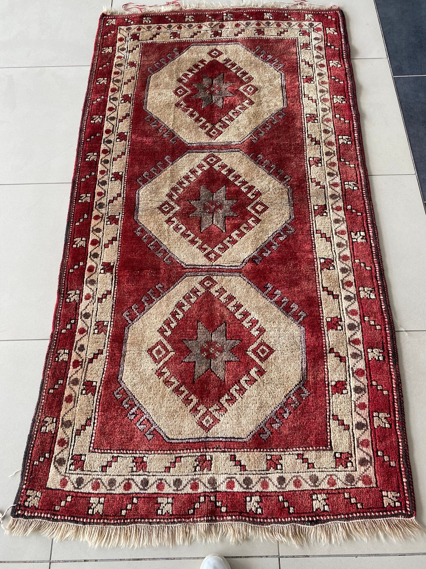 Vintage Rug,Wool Rug,Kurdish Rug,Anatolian Rug,Tribal Rug,Oriental Rug,Traditional Rug,Handmade Rug,Handwoven Rug,4x7 Rug,Ethnic Rug