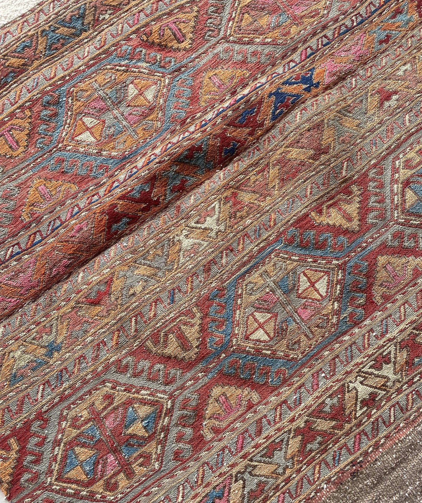 Caucasus Open Beshik, Mafrash Panel, Sumak Kilim