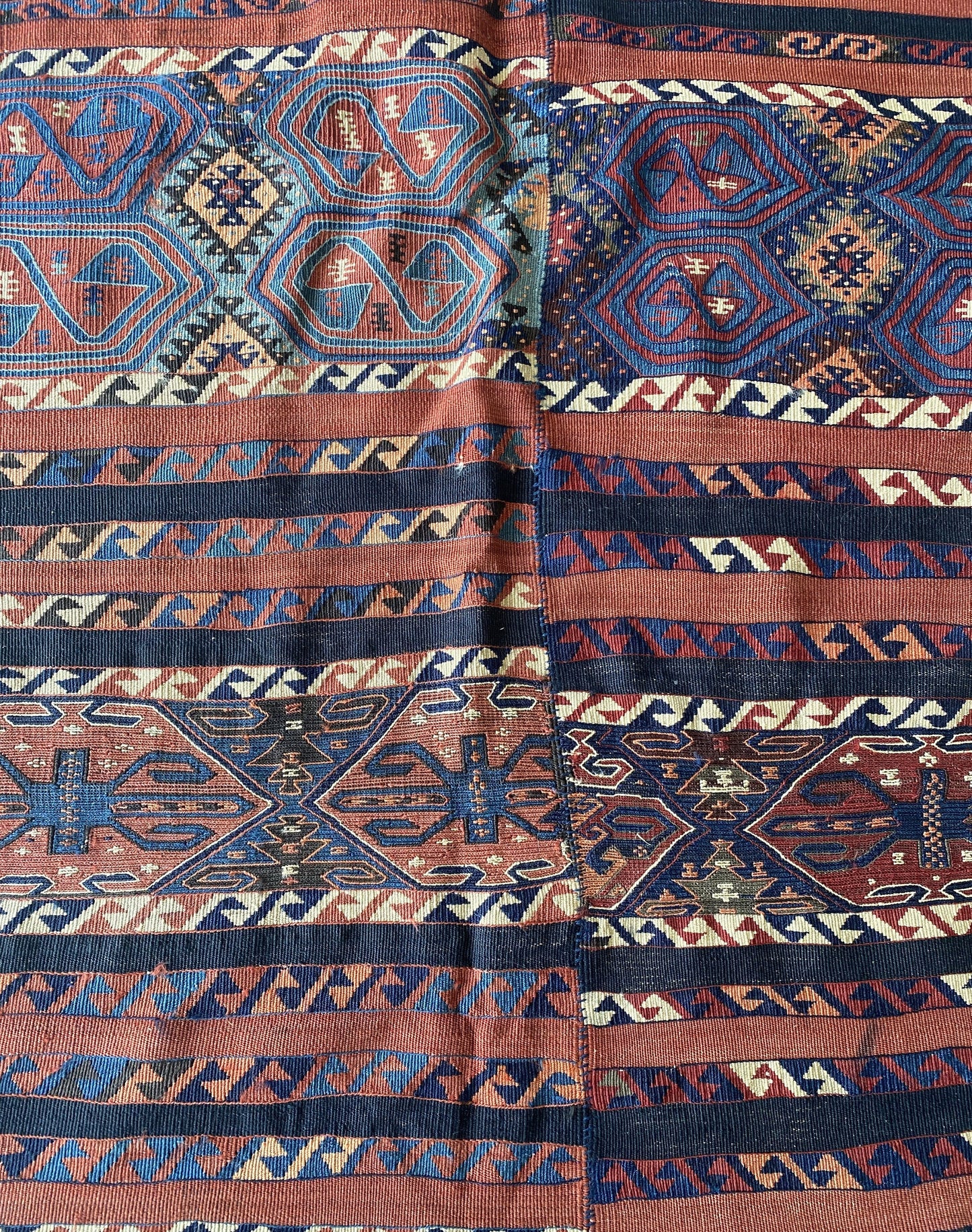 Antique Tribal Kurdish Kilim