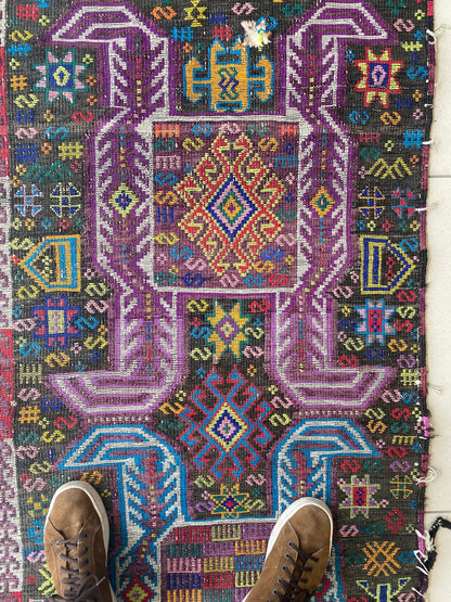 Kurdish Herki Tribal Kilim