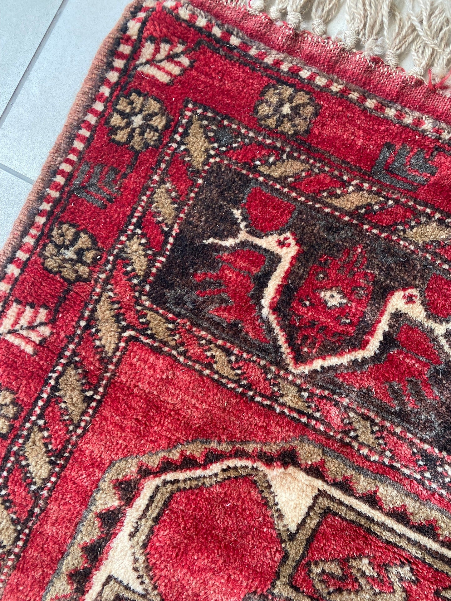 Vintage Rug,Turkish Rug,Wool Rug,Anatolian Rug,Handmade Rug,Handwoven Rug,Oriental Rug,Traditional Rug,3x7 Rug,Malatya Rug,Kurdish Rug