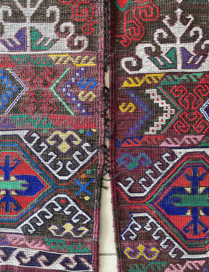 Herki Tribal Kurdish Kilim Rug