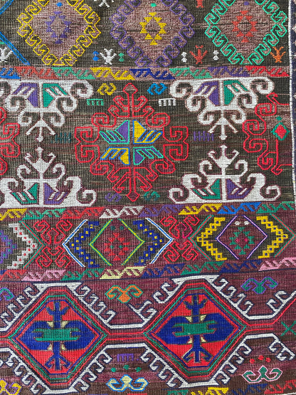 Herki Tribal Kurdish Kilim Rug