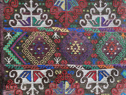 Herki Tribal Kurdish Kilim Rug