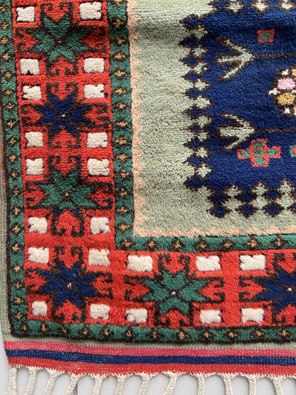 Vintage Rug,Wool Rug,Anatolian Rug,Konya Rug,Kars Rug,Kazak Design Rug,Oriental Rug,Tribal Rug,Nomadic Rug,Turkish Rug,4x6 Rug,Handmade