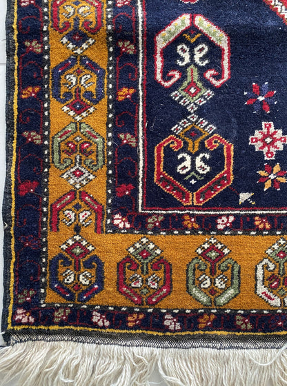 Turkish Vintage Rug, Yahyali Rug, Tribal Rug, 4x7 Rug,Ethnic Rug, Oriental Rug, Handwoven Rug, Nomadic Rug,Rug for Living Room, Kitchen Rug