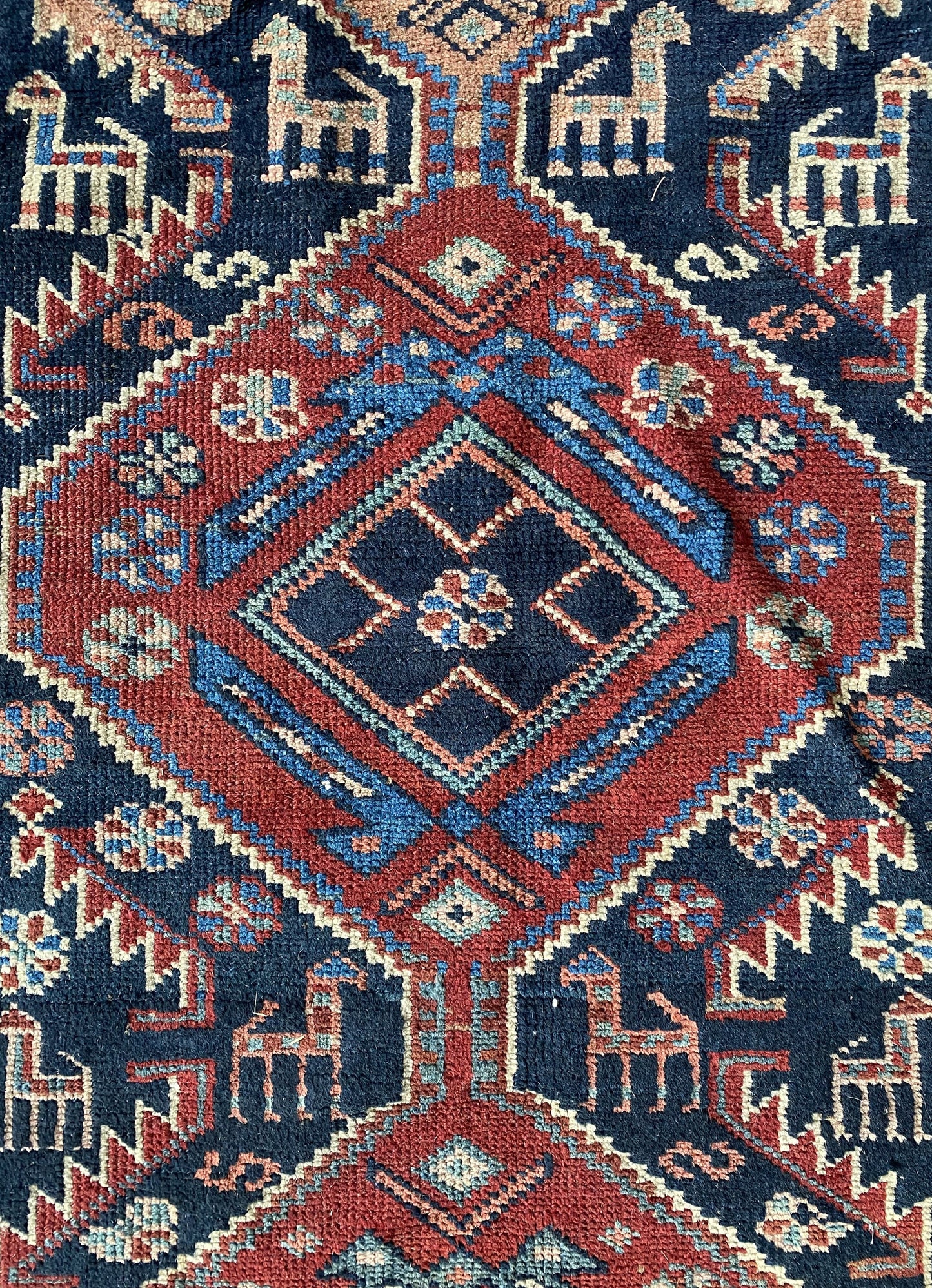 Antique Shirvan Runner Rug