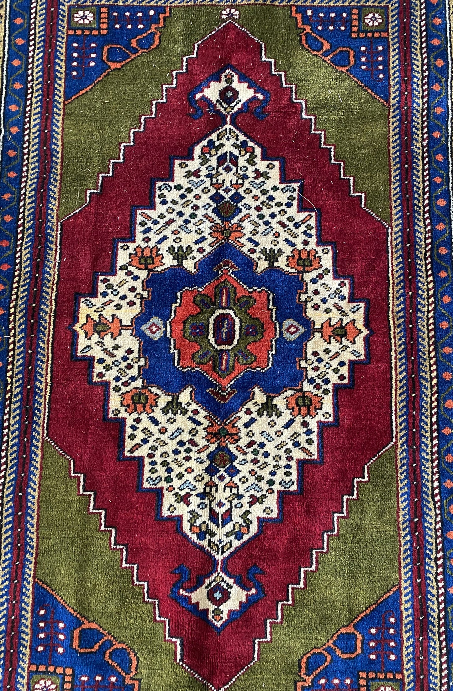 Vintage Turkish Rug,Anatolian Handmade Rug,Taspinar Carpet,Kayseri Rug,Central Anatolia Rug,Wool Rug,4x6 Rug