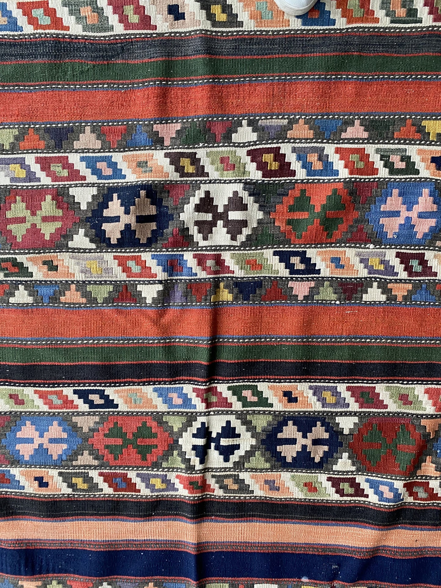 Antique Caucasus Kilim, 6x10 Kilim Rug