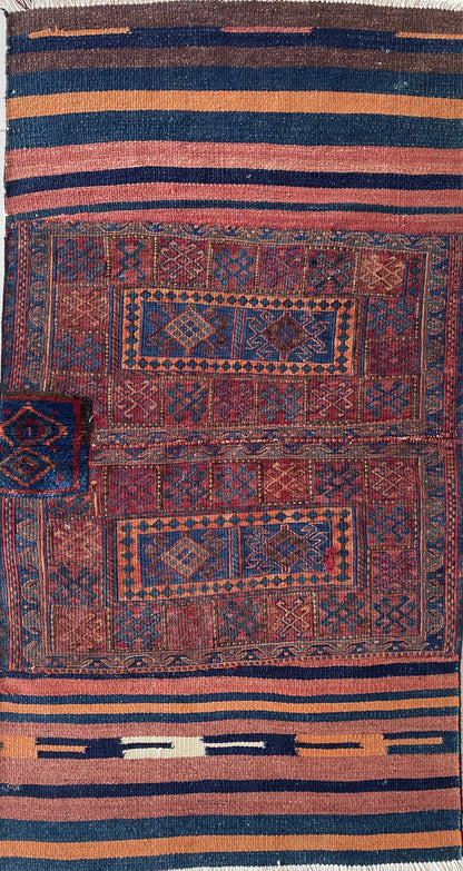 Bakhtiari Flat Saddle Rug