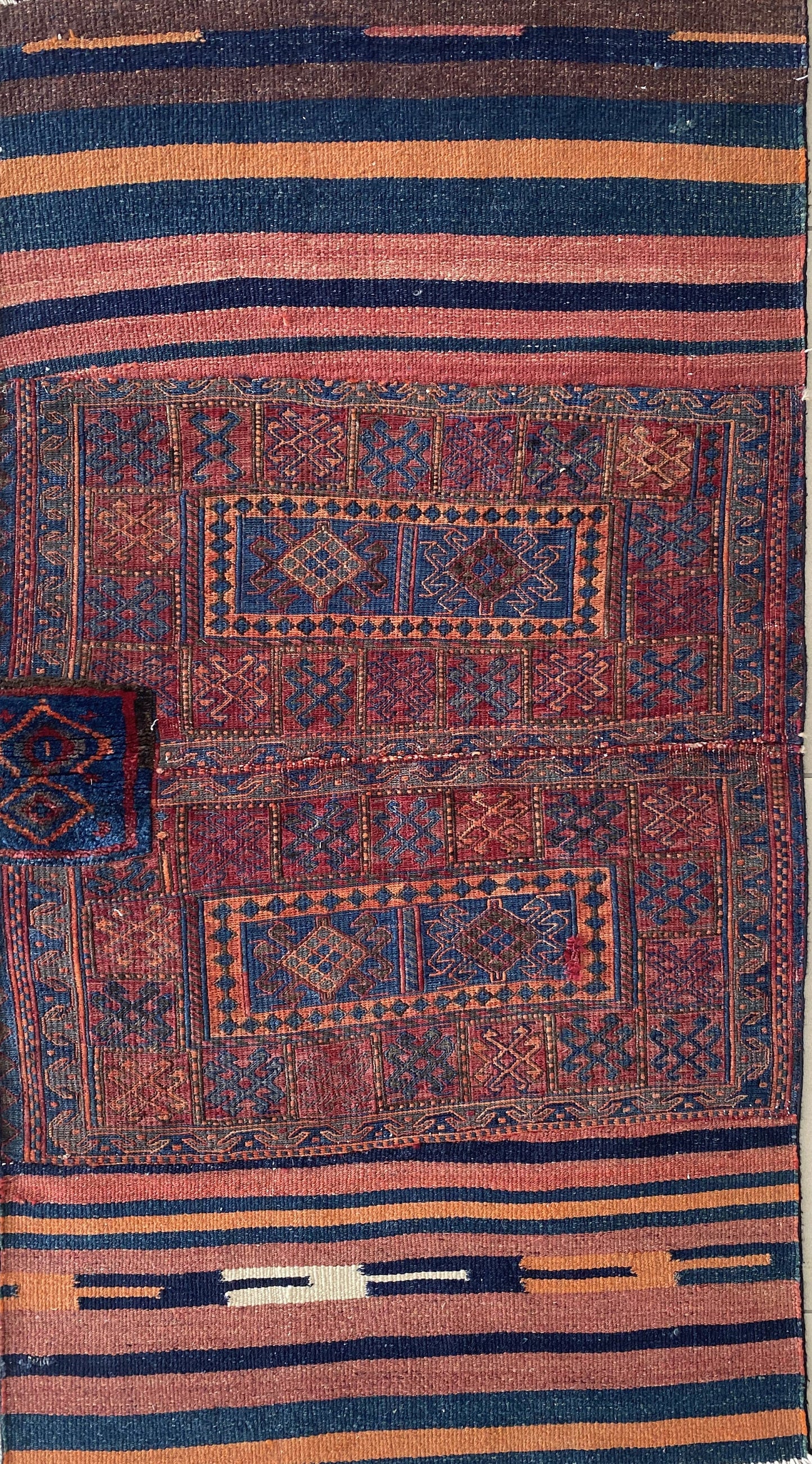 Bakhtiari Flat Saddle Rug