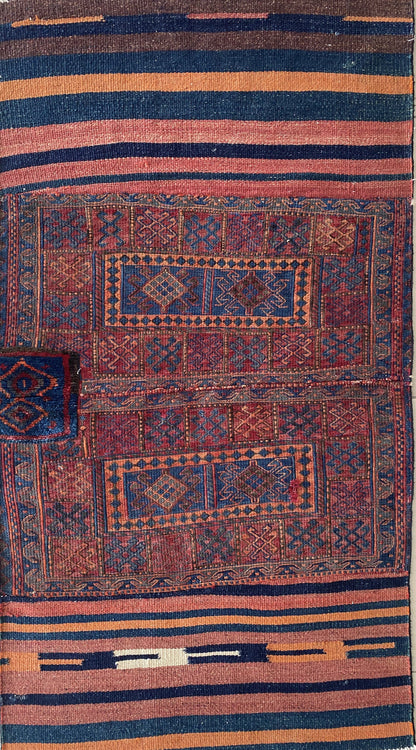 Bakhtiari Flat Saddle Rug