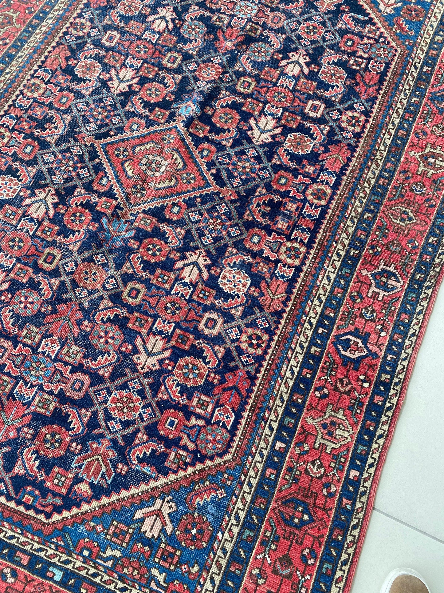 Antique Kurdish Rug, 4x7 Rug, Antique Anatolian Rug, Anatolian Kurdish Rug, Kurdish Tribal Rug