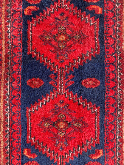 Antique Kurdish Rug, Antique Kurdish Carpet, Tribal Kurdish Rug, 4x7 Rug