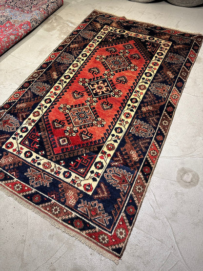 Dosemealti Rug,Anatolian Rug,Vintage Rug,Turkish Handmade Rug,Handwoven Rug,Oriental Rug,4x7 Rug,Traditional Rug,Area Rug,Wool Rug