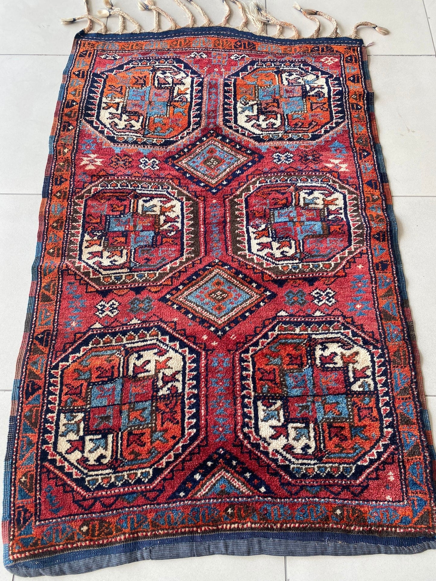 Kurdish Tribal Rug,Kurdish Antique Rug,Antique Tribal Rug,Antique Nomadic Rug,Herki Rug,Antique Rug,Ethnic Rug,3x5 Rug,4x6 Rug