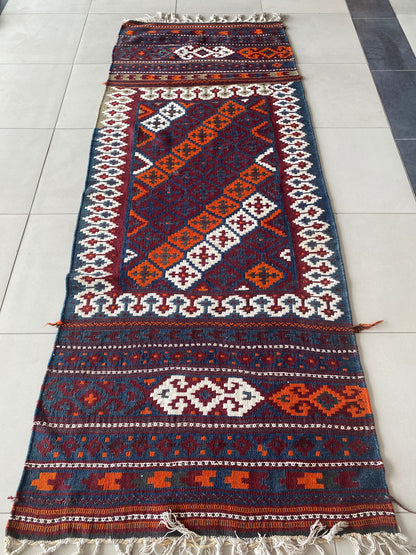 Antique Bakhtiari Kilim Rug