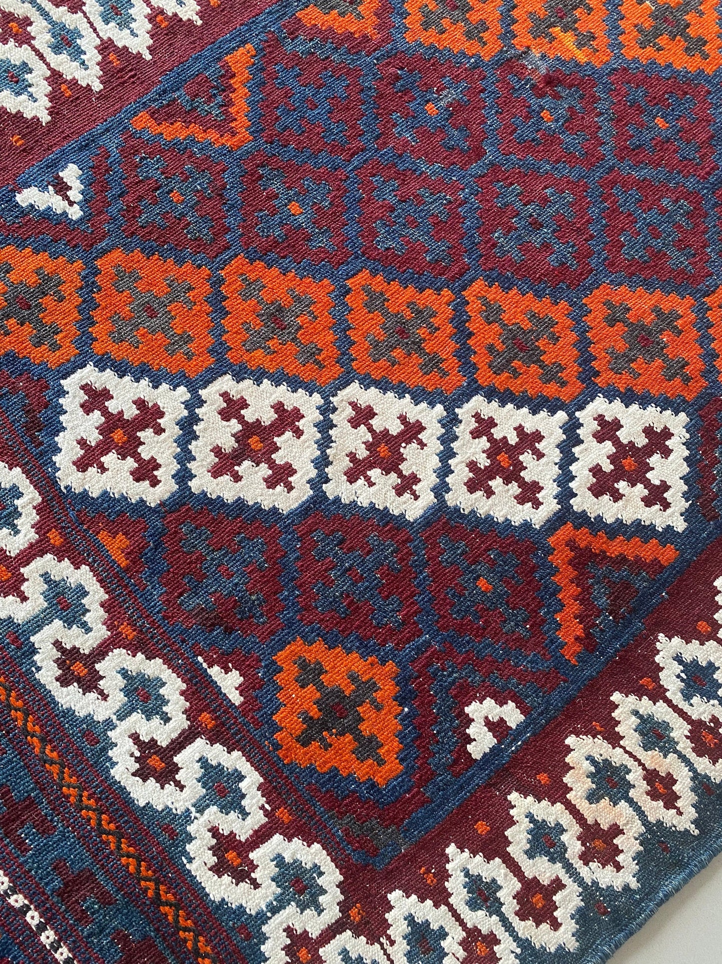 Antique Bakhtiari Kilim Rug