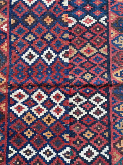 Antique Bakhtiari Kilim Rug