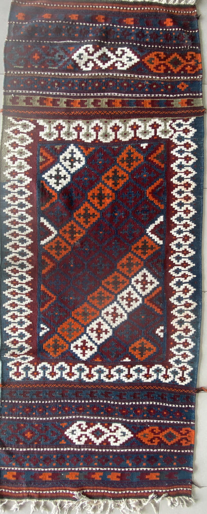 Antique Bakhtiari Kilim Rug