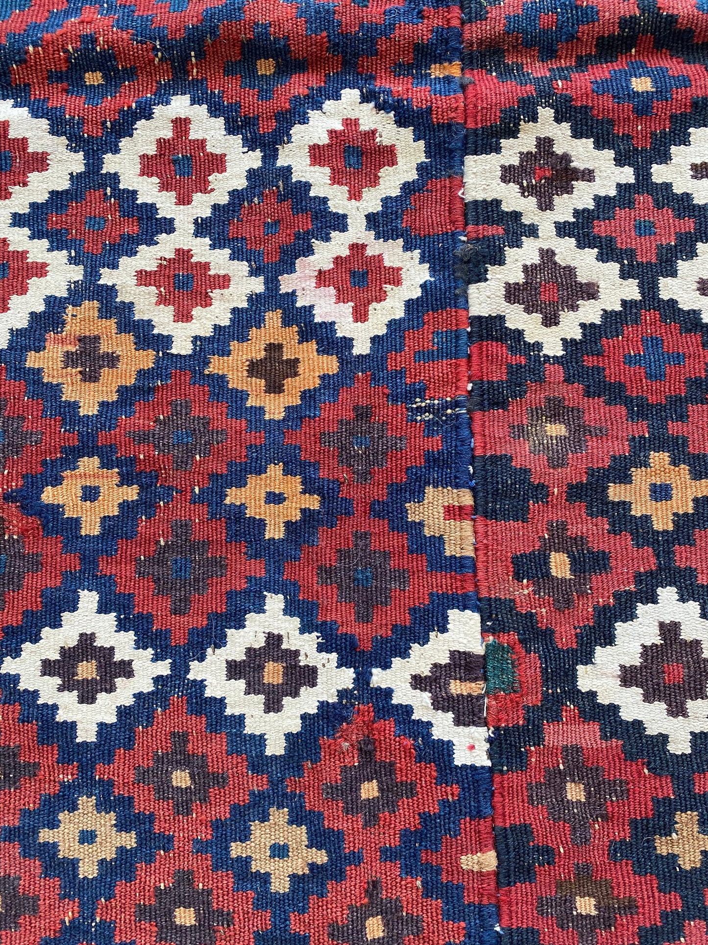 Antique Bakhtiari Kilim Rug