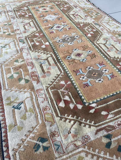 Vintage Turkish Milas Rug