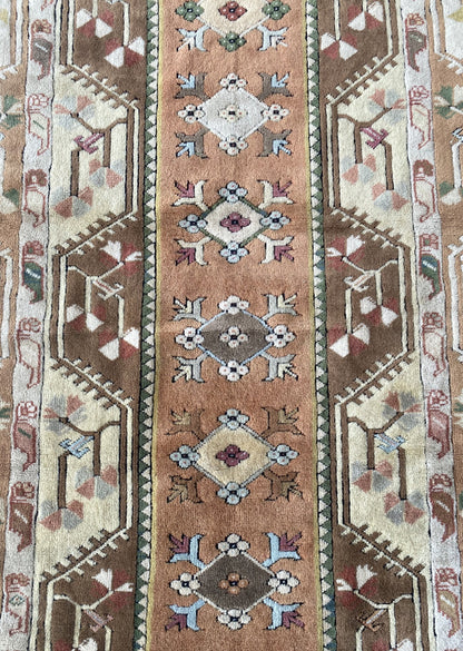 Vintage Turkish Milas Rug