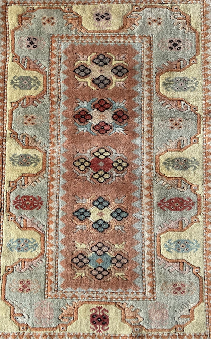 Vintage Anatolian Milas Rug