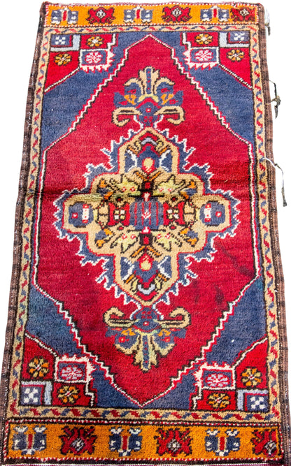 2x3 Vintage Rug, Yahyali Rug