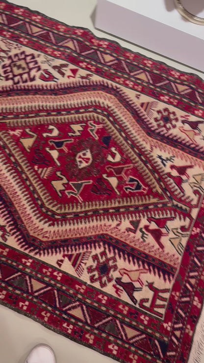 Shahsavan Sumak Runner Rug